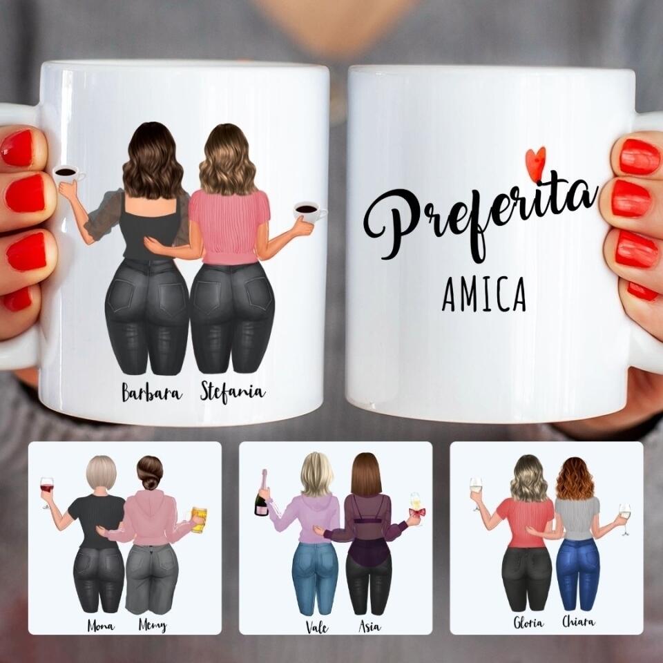 Tazza personalizzata | Migliore amica